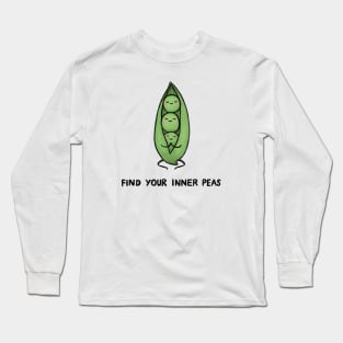 Find Your Inner Peas Long Sleeve T-Shirt